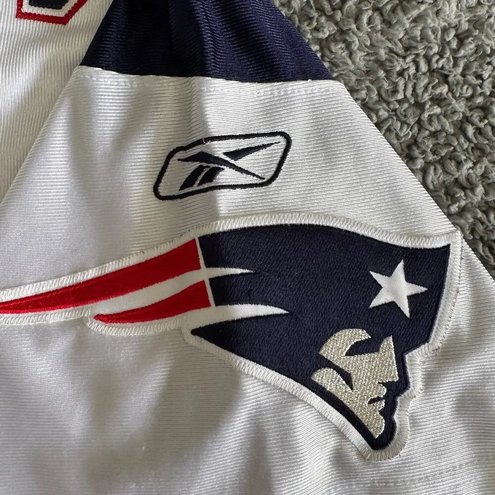Vintage 100% Authentic Reebok Laurence Maroney NFL New England Patriot Jersey 54